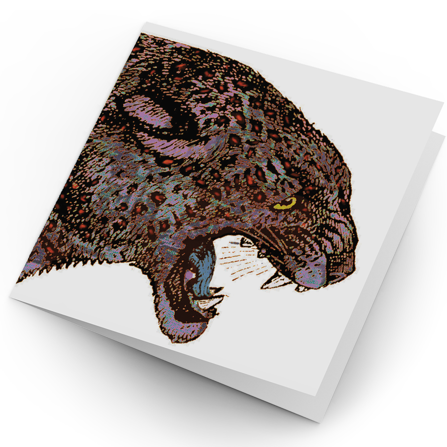 Leopard Card